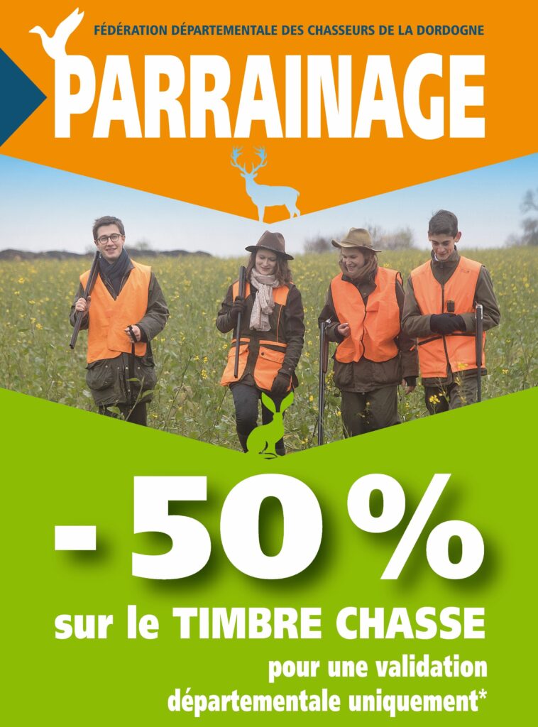 opération parrainage chasse dordogne 2025/2026
