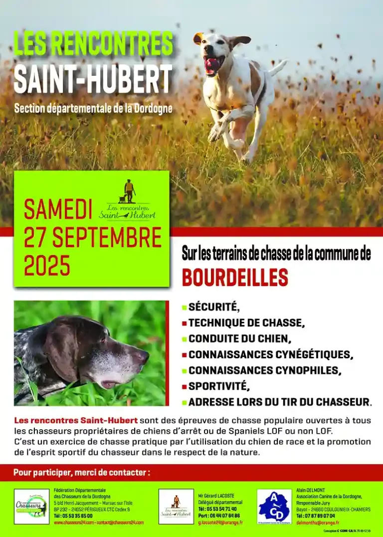 Rencontres St hubert 2025